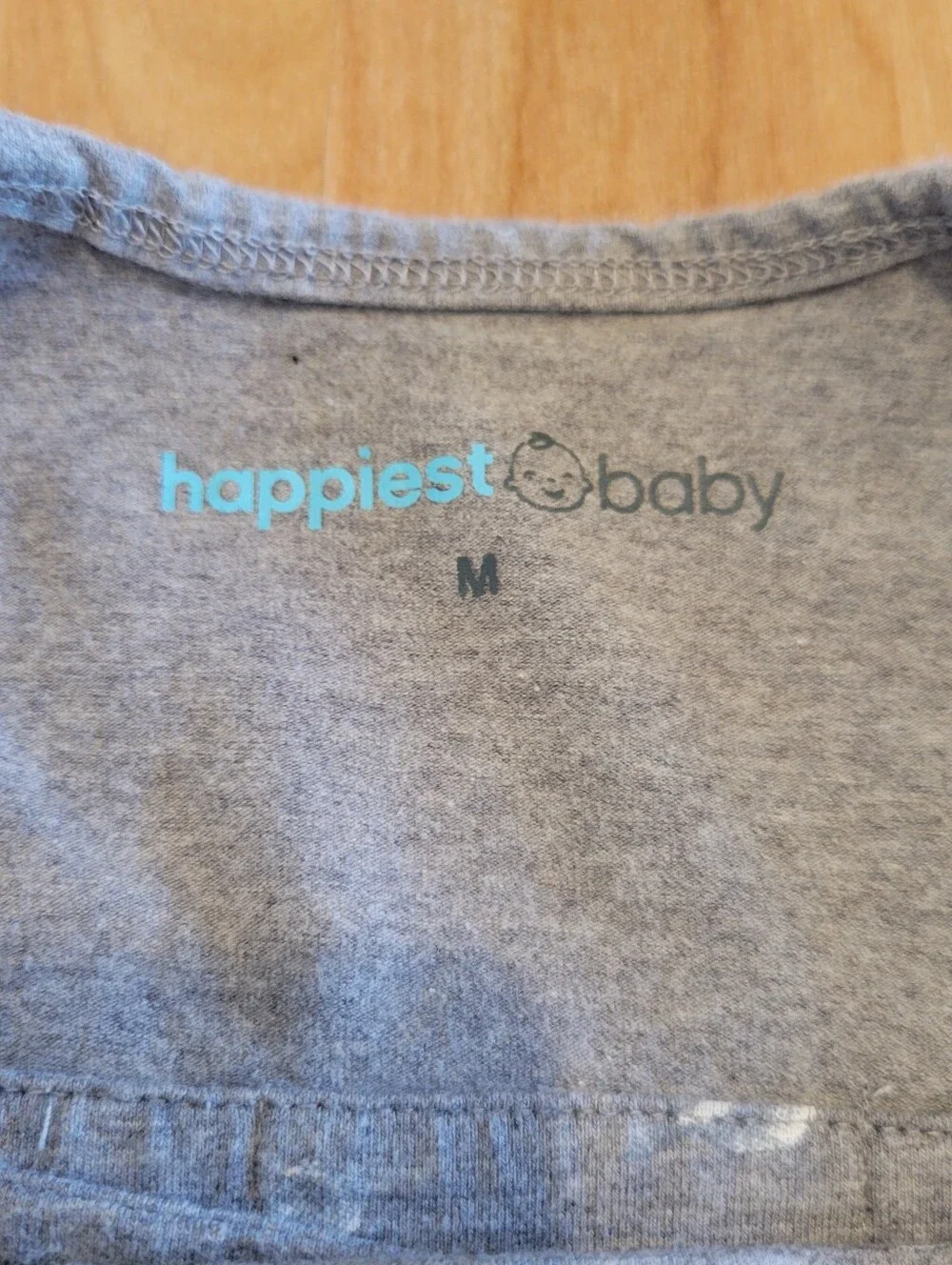 Baby Sleep Sack Swaddle in Gray with Dot Pattern